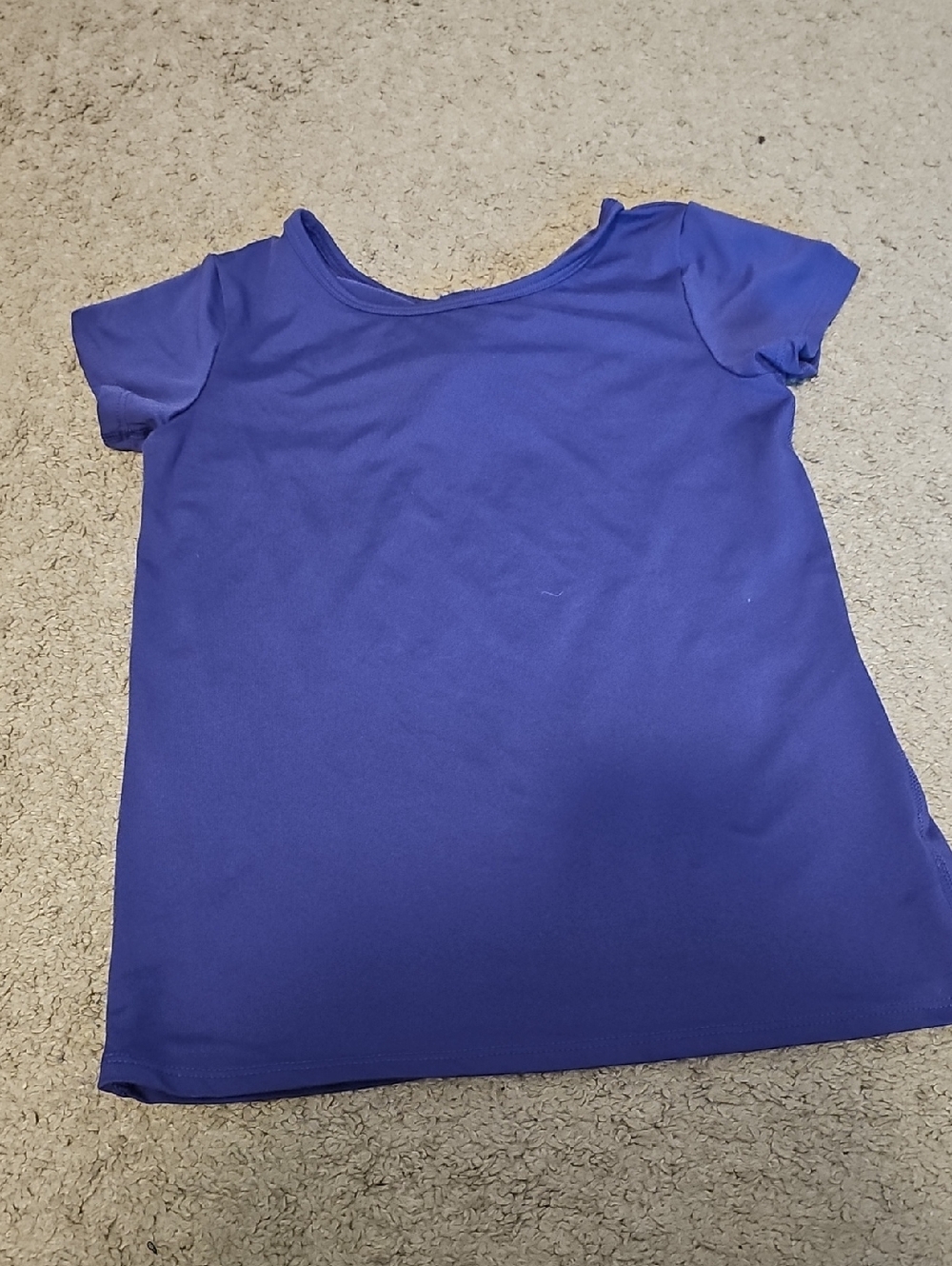 all in motion Girls Short Sleeve Tee - Purple